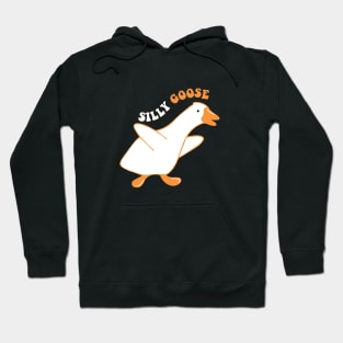 silly goose weird walking Hoodie